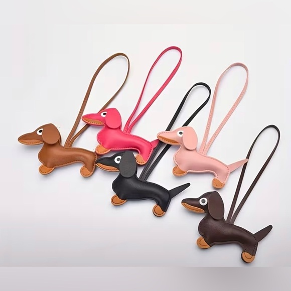 Dachshund Bag Charm - Pick Color - Picture 2 of 3